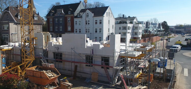 17.03.2020: Mühlenstraße 16, Herdecke – Rohbauarbeiten